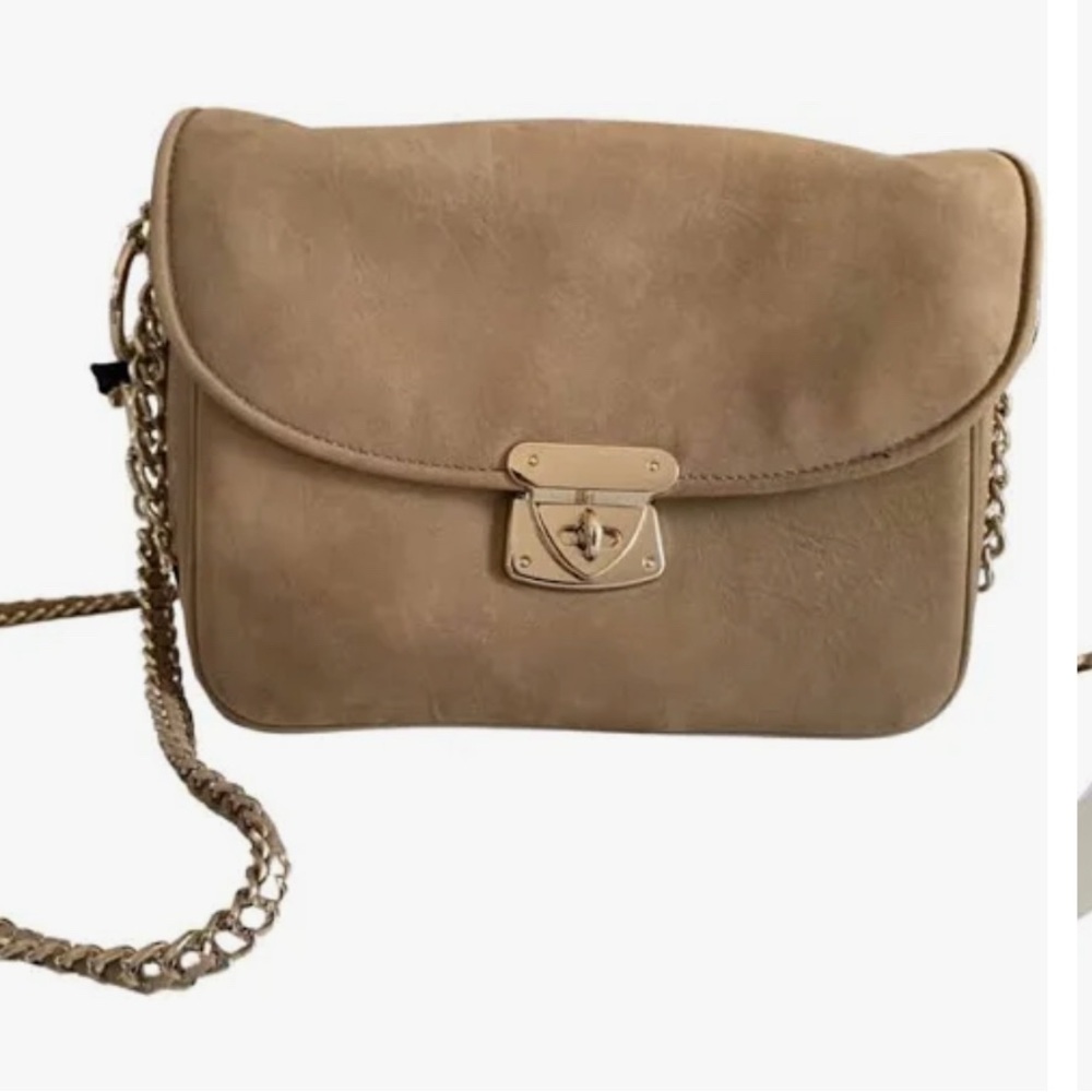 Reiss Suede Chaim purse
